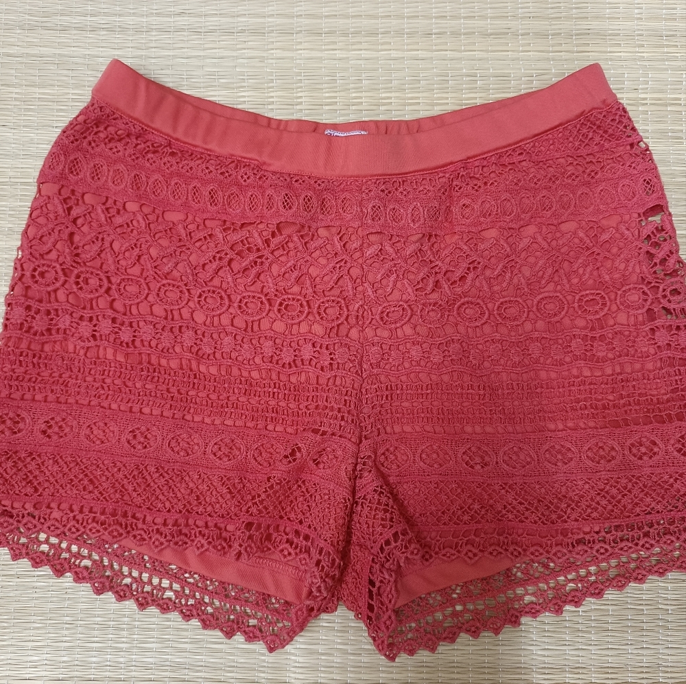 Crochet shorts